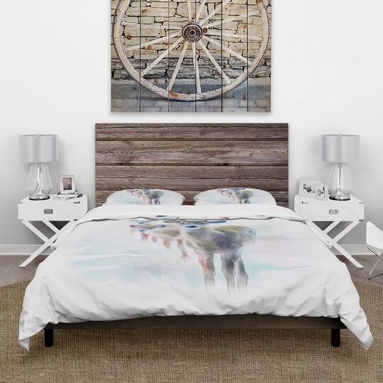 Designart 'Beautiful Deer With Big Horns